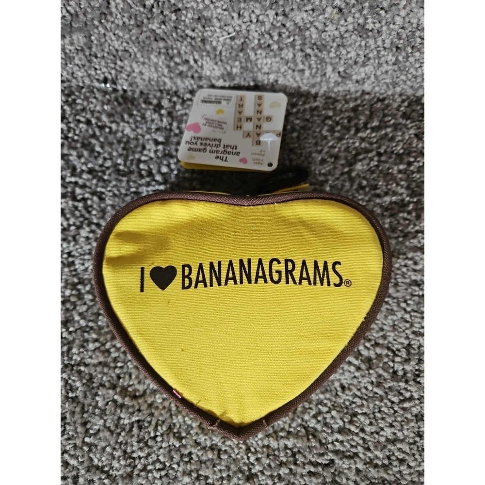 I Heart Bananagrams Word Game. New